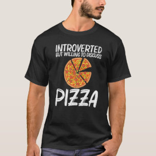 Pizza für Männer Italienische Pizza Slice Food 1 T-Shirt
