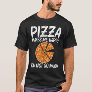 Pizza für Männer Italienische Pizza Slice Food T-Shirt