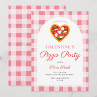 Pizza Galentine's Day Party Valentine