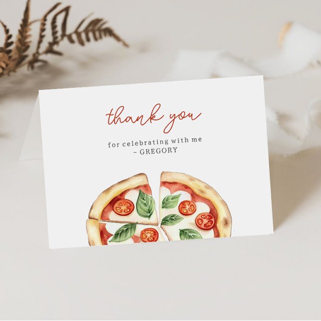Pizza Geburtstag Dankeskarte (Von Creator hochgeladen)