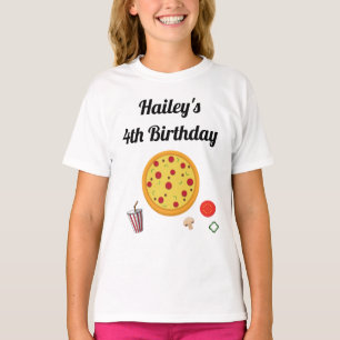 Pizza Geburtstagsparty T - Shirt