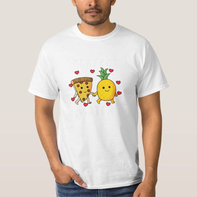 Pizza Hawaii Ananas Pizza Food T-Shirt (Vorderseite)