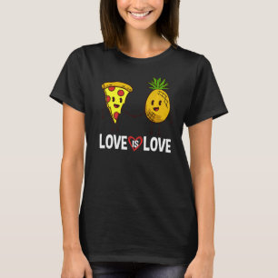 Pizza Hawaiian Ananas Hawaii Funny Food Quotes T-Shirt