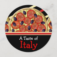 Pizza Illustration Fast Food Italienisches Party