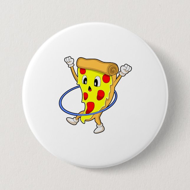 Pizza in Fitness mit Reifen der Fitness.PNG Button (Vorderseite)