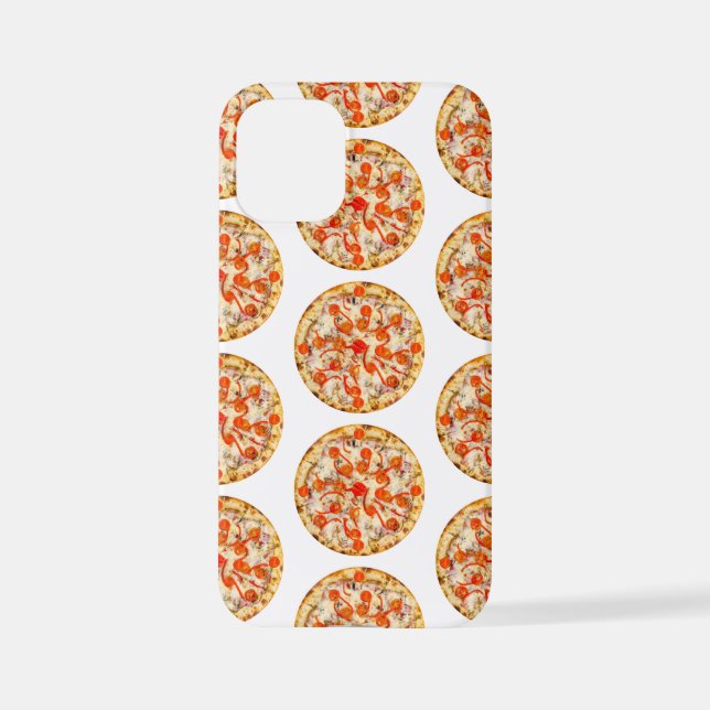 Pizza iPhone 12 Mini Hülle (Rückseite)