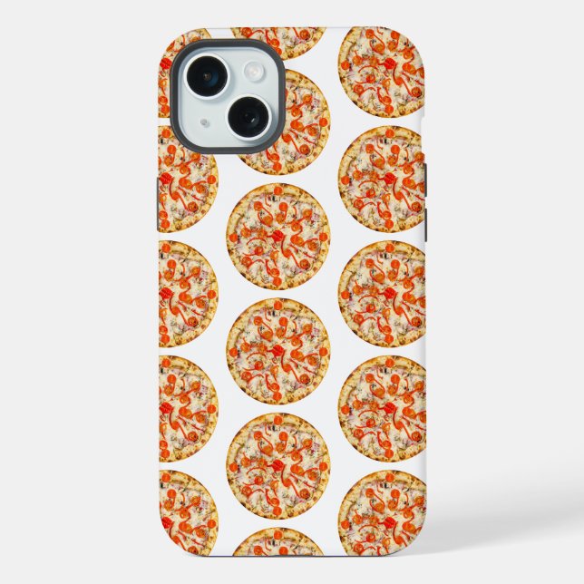 Pizza iPhone 15 Plus Hülle (Rückseite)