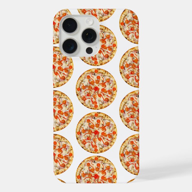 Pizza iPhone 15 Pro Max Hülle (Rückseite)