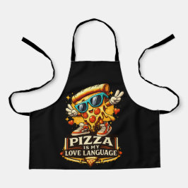Pizza Is My Love Funny Pizza Lover Gift  Schürze