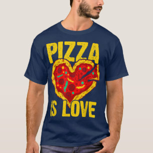 Pizza ist Liebe essen Pizza Italienisches Essen Lo T-Shirt