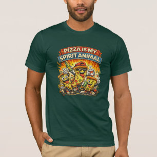 Pizza ist mein Seelenverwandter Lustiges T-Shirt –