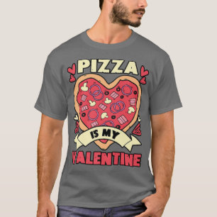 Pizza ist mein Valentine Kids Boy Kleinkind Pajama T-Shirt