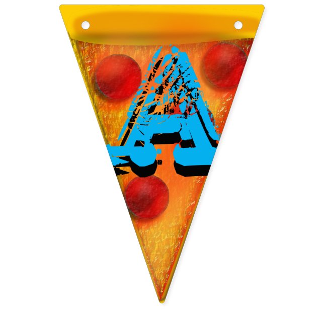 Pizza ist meine Bae Pizza-Party-Flaggen-Anhänger Wimpelkette (Fünfzehnte Fahne)