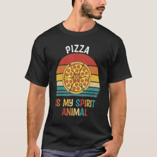 Pizza ist meine geistige Tierpizza T-Shirt