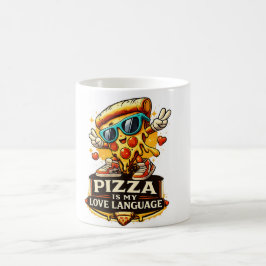 Pizza ist meine Liebe Lustiges Pizza-Liebhaber-Ges Kaffeetasse