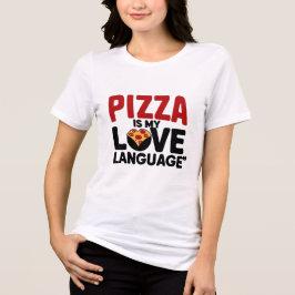 Pizza ist meine Liebe Tri-Blend Shirt