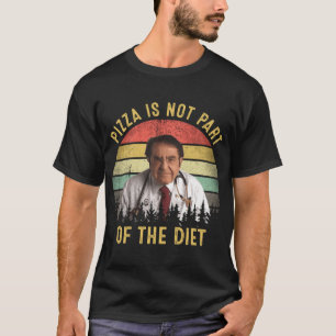 Pizza ist nicht Teil der Diät Dr Now Vintage T-Shirt