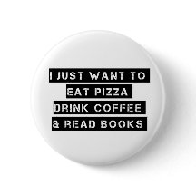 Pizza, Kaffee und Bücher
