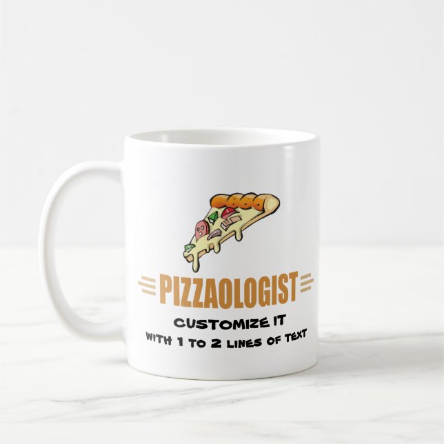 Pizza Kaffeetasse (Links)