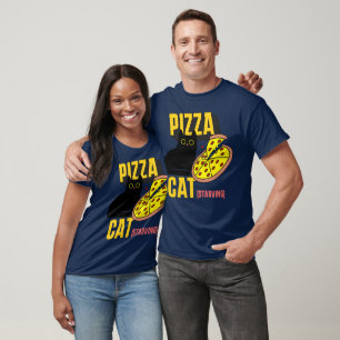 Pizza-Katze, Hungrig, Katzenmutter, Katzenliebhabe T-Shirt