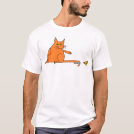 Pizza-Katze T-Shirt
