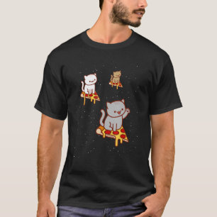 PIZZA-KATZEN IN DER WELTRAUMFANGREICHEN KÜSTE T-Shirt
