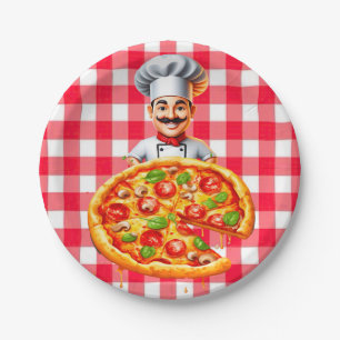 Pizza Kids-Geburtstagsparty Pappteller