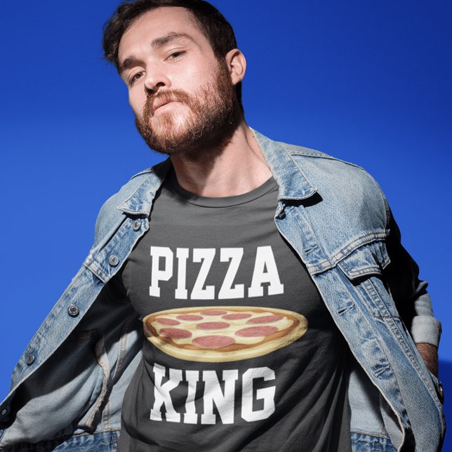 PIZZA KING MEN'S T - SHIRT T-SHIRTS (Von Creator hochgeladen)