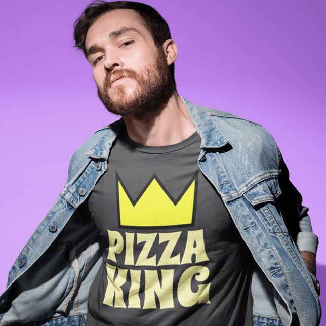 PIZZA KING T - Shirt T - Shirt (Von Creator hochgeladen)