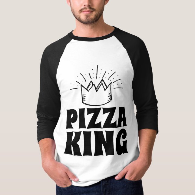 PIZZA KING VATER T - Shirt (Vorderseite)