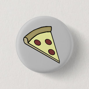 Pizza-Knopf Button