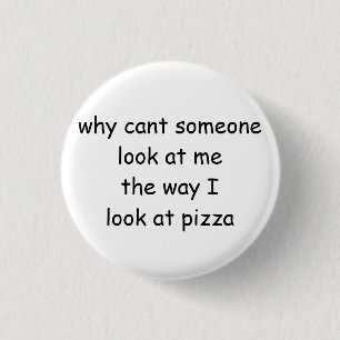 Pizza-Knopf Button