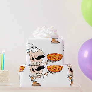 Pizza Koch Geschenkpapier