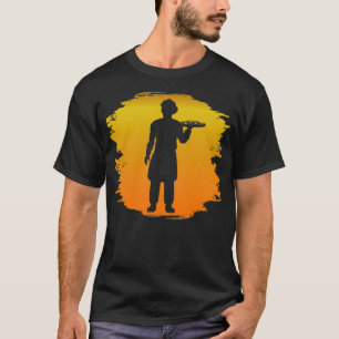 Pizza Koch Pizzeria Cook Sommerlicher Koch (weibli T-Shirt