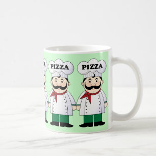 Pizza-Kochs-Geschenk-Tasse Kaffeetasse