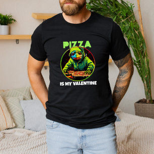 Pizza Liebe Anti Valentine Trendy Funny Gaming Ges T-Shirt