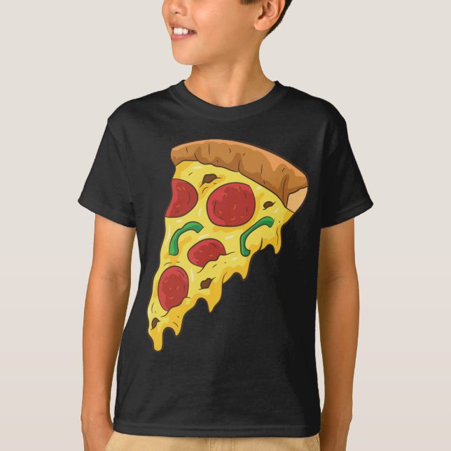 Pizza Liebe Pizza Lovers Funny Liebe Italienische  T-Shirt (Vorderseite)