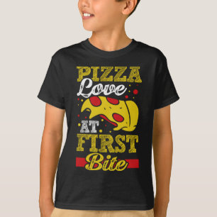 Pizza-Liebe T-Shirt