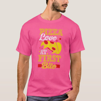Pizza-Liebe T-Shirt