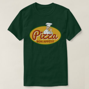 Pizza-Liebhaber Bon Appetit T-Shirt