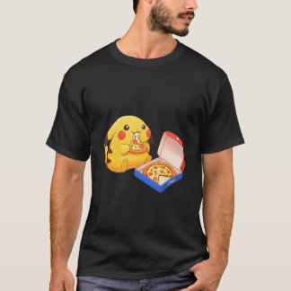 Pizza Liebhaber Pikachu  T-Shirt