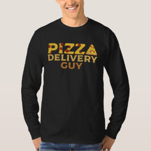 Pizza-Lieferjunge Italienischer Foodie Pun Kostüm  T-Shirt