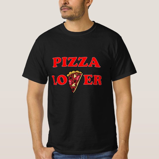 Pizza Lover T-Shirt (Vorderseite)