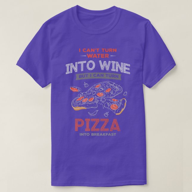Pizza Lover und Pizza Fitness für Pizza ist immer  T-Shirt (Design vorne)