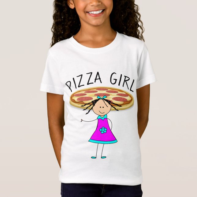 PIZZA MÄDCHENT - Shirt (Vorderseite)