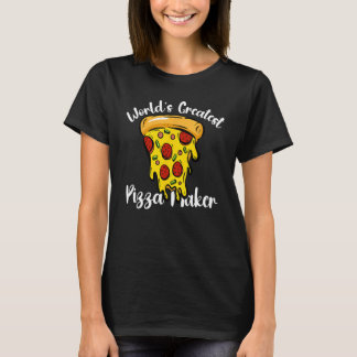 Pizza Maker der Welt - Funny Koch Pizza Ba T-Shirt