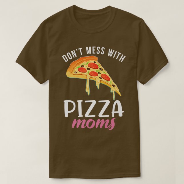 Pizza-Mamas-Snack Pizzalove Pizza  T-Shirt (Design vorne)