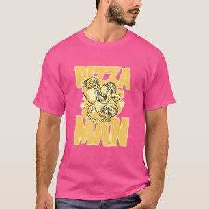 Pizza Man Italienisches Essen Pizza  Essen  Pizza T-Shirt