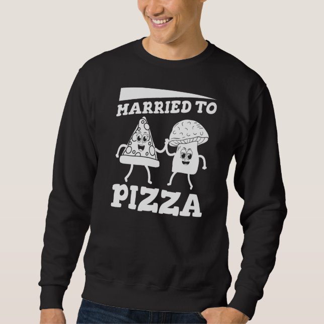Pizza Mushrooming - Mycology Hunter Fung Sweatshirt (Vorderseite)