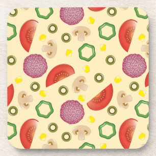 Pizza-Muster 2 Untersetzer